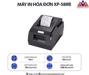 Máy in hóa đơn bluetooth Xprinter XP-58IIB