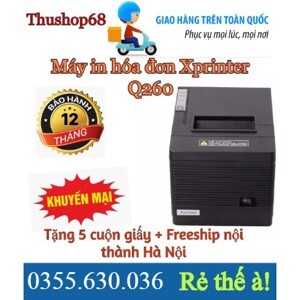 Máy in hóa đơn siêu thị XPrinter Q260