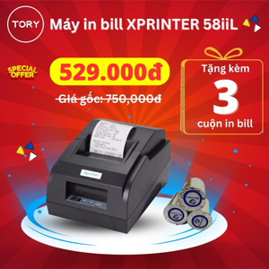 Máy in hóa đơn Xprinter XP-58IIL