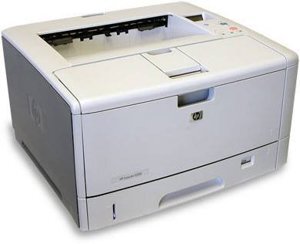 Máy in laser đen trắng HP 5200N - A3, in mạng, 64MB