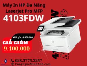 Máy in HP LaserJet Pro MFP 4103fdw 2Z629A