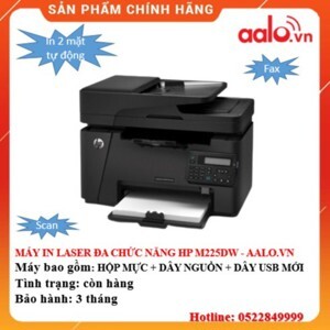 Máy in laser đen trắng đa chức năng (All-in-one) HP LaserJet Pro MFP M225DW (M-225DW)