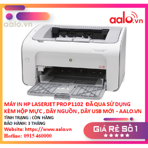 Máy in laser đen trắng HP Pro P1102 (P-1102) - A4