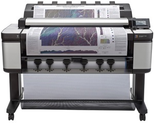 Máy in khổ lớn HP Designjet T3500 914mm Production eMFP (B9E24B)