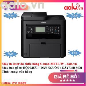 Máy in laser đen trắng đa chức năng (All-in-one) Canon MF217W (MF-217W) - A4