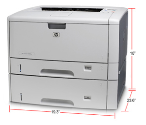 Máy in laser đen trắng HP 5200TN - Khổ A3, 128MB