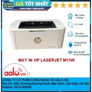 Máy in laser HP LaserJet Pro M15W W2G51A