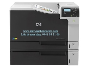 Máy in laser màu HP Enterprise M750DN - A3, In mạng