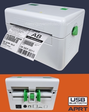 Máy in mã vạch APRT D40B