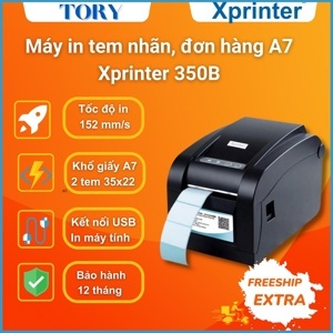 Máy in mã vạch Xprinter 350BM