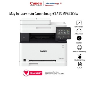 Máy in laser đa chức năng Canon MF643CDW