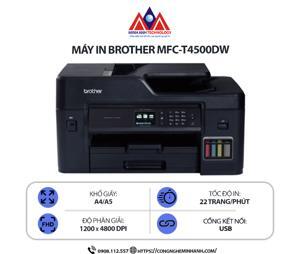 Máy in phun Brother MFC-T4500DW