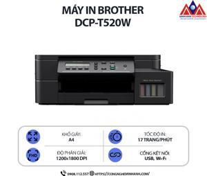 Máy in phun màu đa năng Brother DCP-T520W