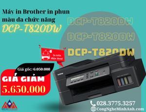 Máy in phun màu đa năng Brother DCP-T820DW