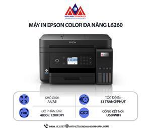 Máy in phun màu đa năng Epson L6260