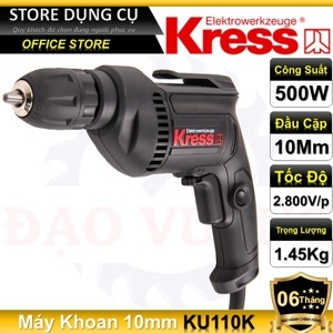 Máy khoan 500W Worx Kress KU110K