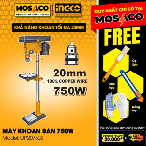 Máy khoan bàn Ingco DP207502 - 750W