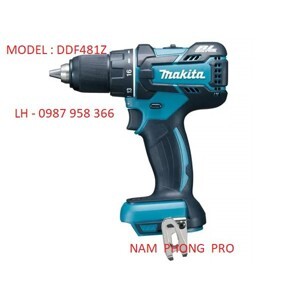 Máy khoan bắt vít dùng pin Makita DDF481Z