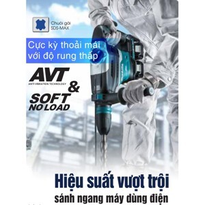 Máy khoan bê tông dùng pin 18V Makita DHR400ZKUN