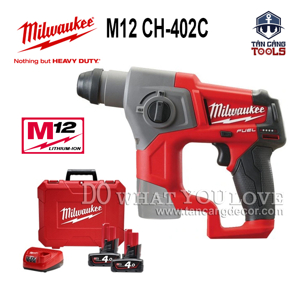 Máy khoan bê tông dùng pin Milwaukee M12 CH-402C