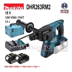 Máy khoan bê tông Makita DHR263RM2 (36V)