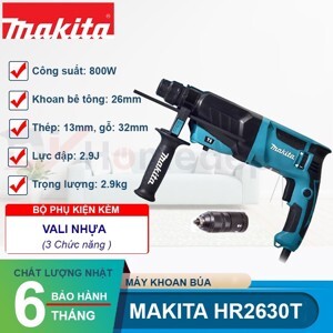 Máy khoan bê tông Makita HR2630T (800W)