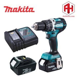 Máy khoan búa chạy pin Makita DHP484RFE (18V)