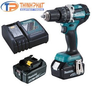 Máy khoan búa chạy pin Makita DHP482RFE 18V