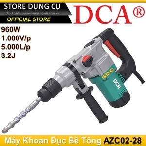 Máy khoan búa DCA AZC02 28