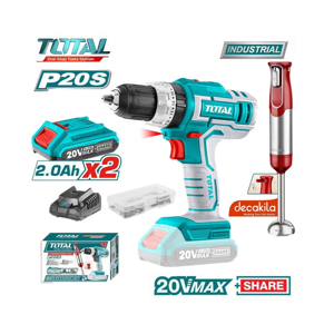 Máy khoan búa dùng pin Total TIDLI20031