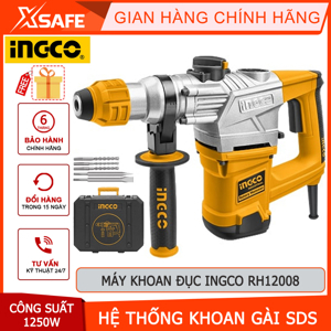 Máy khoan búa Ingco RH12008 - 1200W