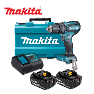 Máy khoan búa và vặn vít dùng pin Makita DHP485SFE