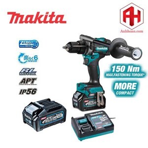 Máy khoan búa và vặn vít dùng pin Makita HP001GM201