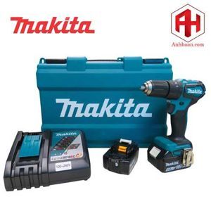 Máy khoan búa vặn vít dùng pin Makita DHP483RTE