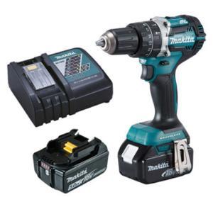 Máy khoan búa, vặn vít dùng pin Makita DHP484RTE