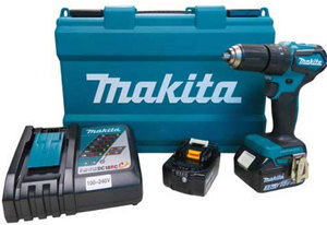 Máy khoan búa vặn vít dùng pin Makita DHP483RTE