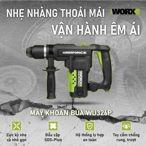 Máy khoan búa Worx Green WU326P