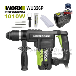 Máy khoan búa Worx Green WU326P