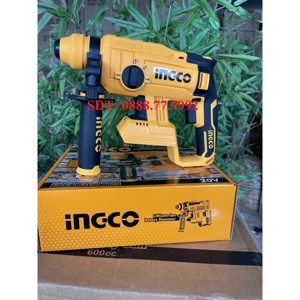 Máy khoan búa/bê tông dùng pin Ingco CRHLI2201