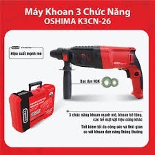 Máy khoan cầm tay Oshima K3CN-26SP