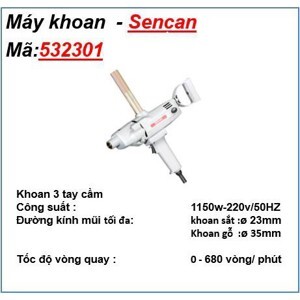 Máy khoan cầm tay Sencan 532301