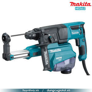 Máy khoan đa năng với hệ thống hút bụi Makita HR2652