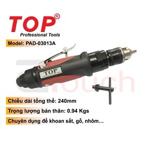 Máy khoan dạng thẳng bằng khí nén Top PAD-03013A