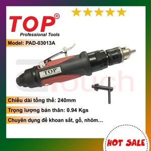 Máy khoan dạng thẳng bằng khí nén Top PAD-03013A