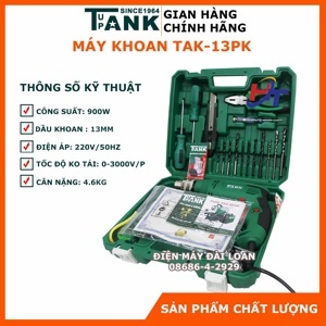 Máy khoan đầu 13 TAK-13PK