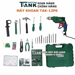 Máy khoan đầu 13 TAK-13PK