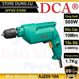 Máy khoan DCA AJZ05-10A 10mm