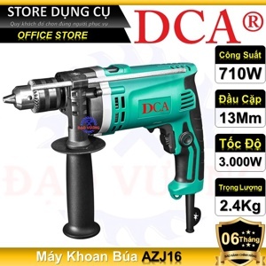 Máy khoan DCA AZJ16 13mm, 710W