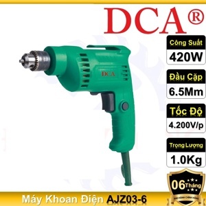 Máy khoan điện cầm tay DCA AJZ03-6