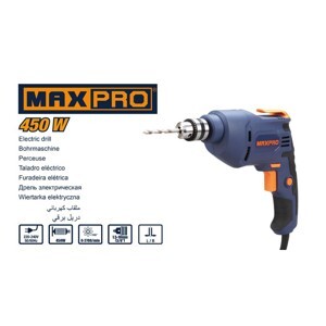 Máy khoan điện cầm tay Maxpro MPED450V - 450W